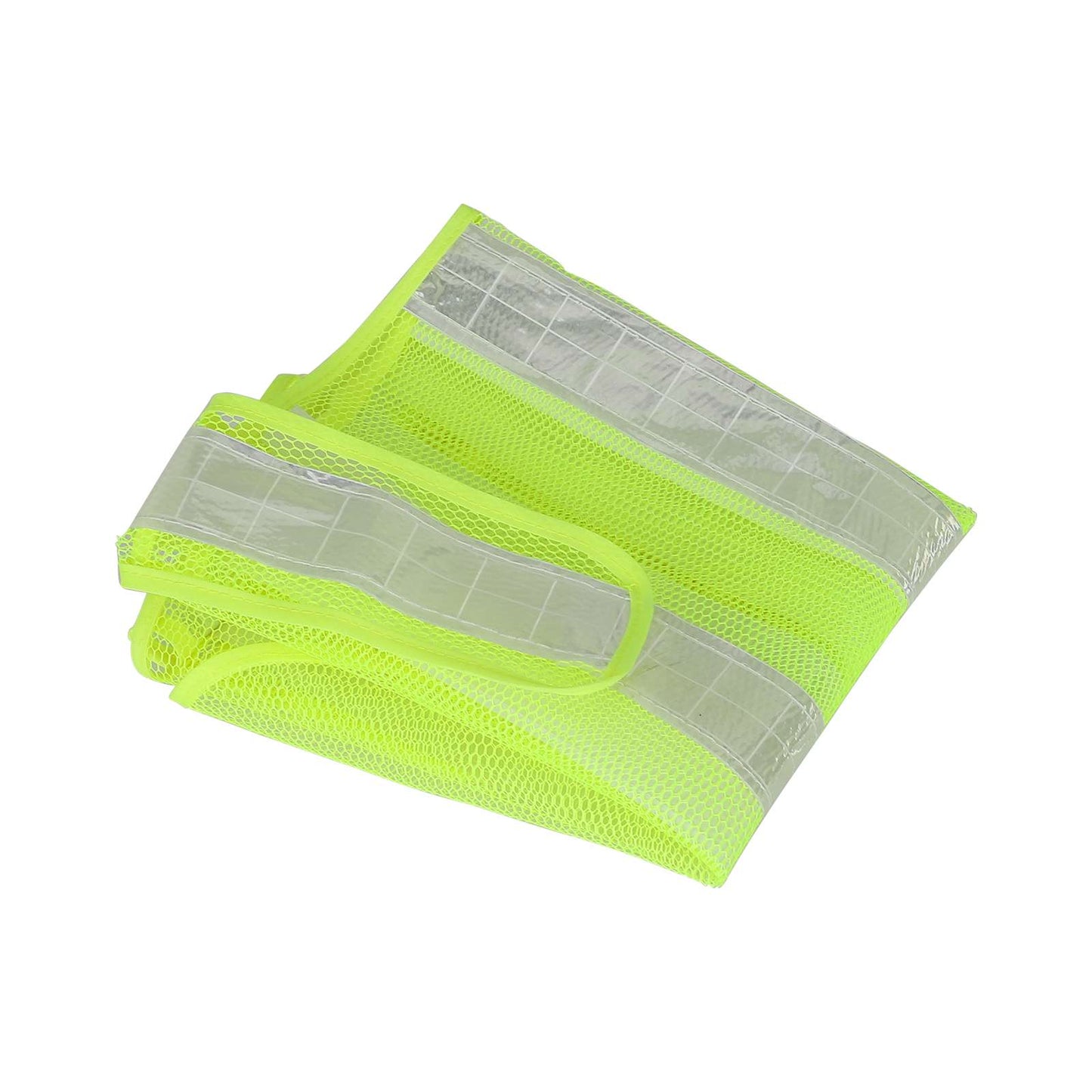 Vert fluorescent mesh réfléchissant vest