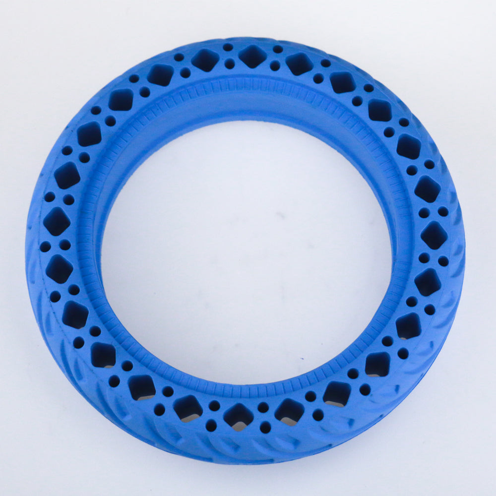 8 1/2*2 Rubber pneu plein(bleu)