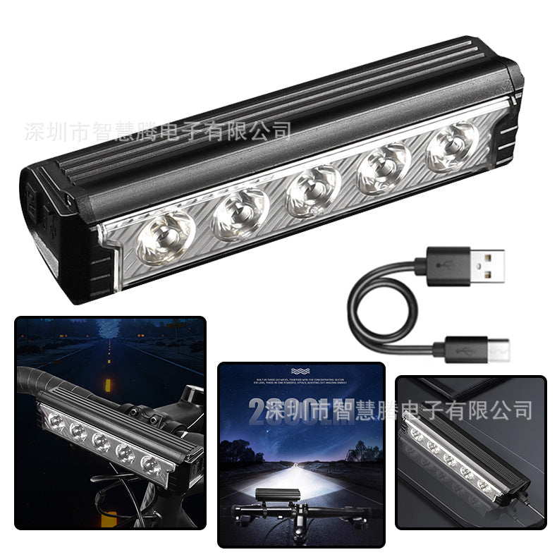 2600 lumens Alliage d'aluminium super brillant, Lumière de vélo