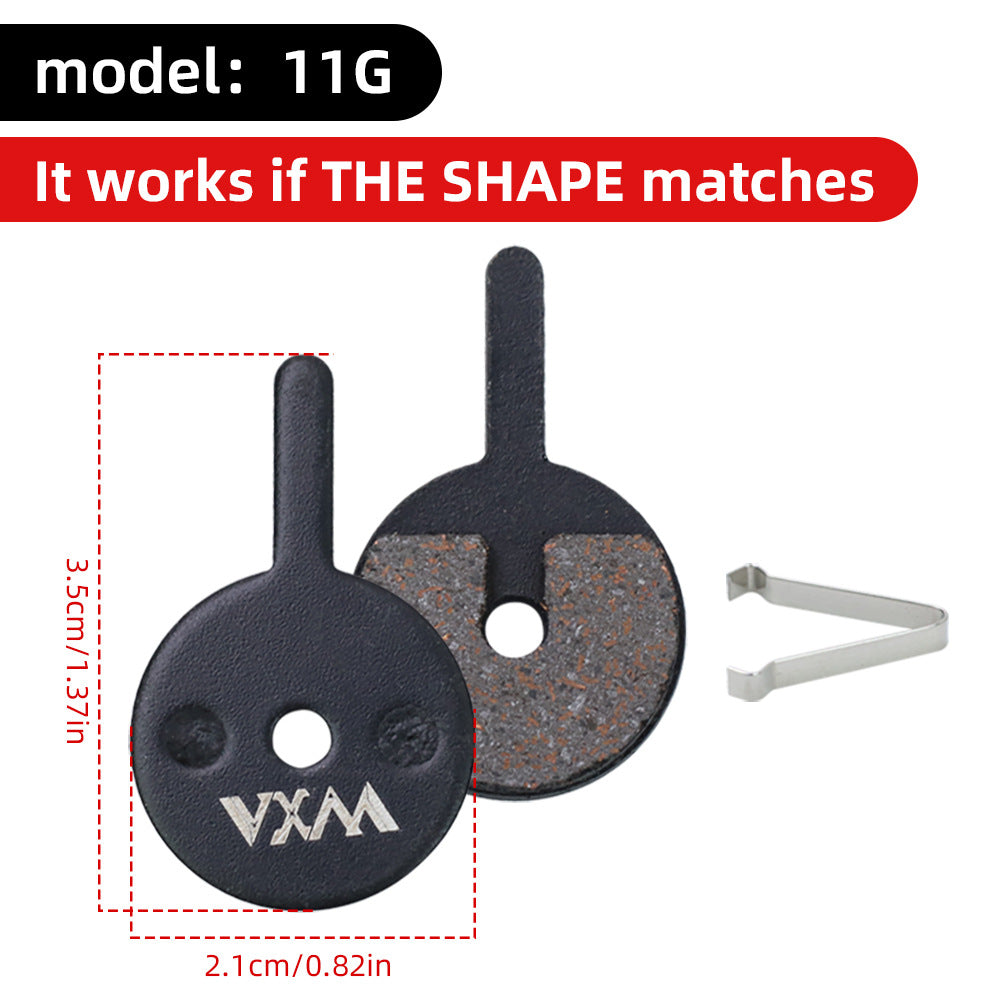 Plaquettes de frein à disque universelle en fibre de cuivre BB5, vélo de montagne M355M446