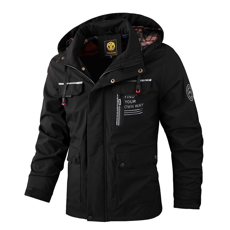 parkas Ă capuchon d'automne et d'hiver,