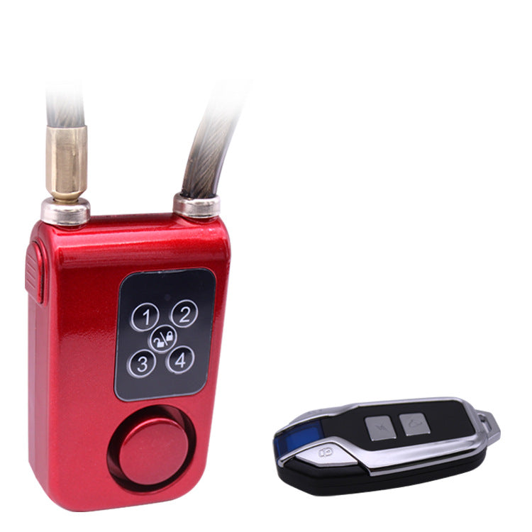 Cadenas d'alarme antivol avec télécommande