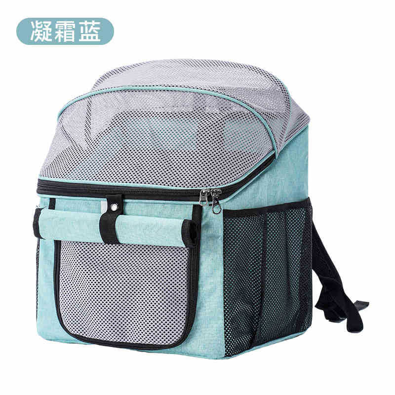Sac de voiture à dégagement rapide pour animaux de compagnie, sac pour chat, sac à dos, sac spatial, fournitures pour animaux de compagnie, sac de vélo pliable portable