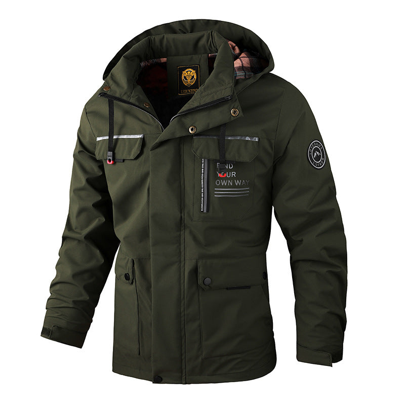 parkas Ă capuchon d'automne et d'hiver,