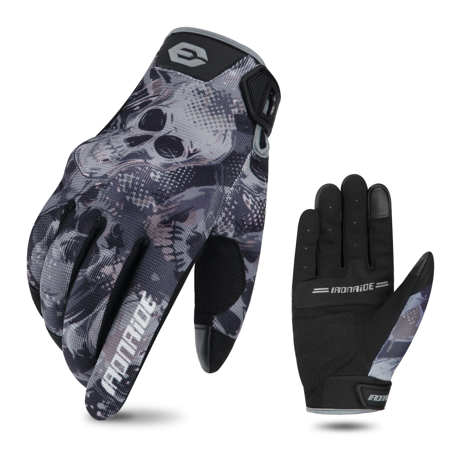 Gants IRONRIDE fibre de carbone Écran tactile antidérapant