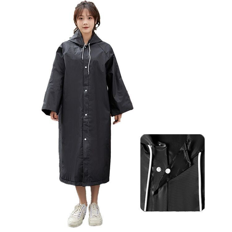 Veste anti-pluie, ensemble pantalon de pluie, vêtements pour adultes, conduite en vélo électrique, épaissie réfléchissante à double couche sur tout le corps