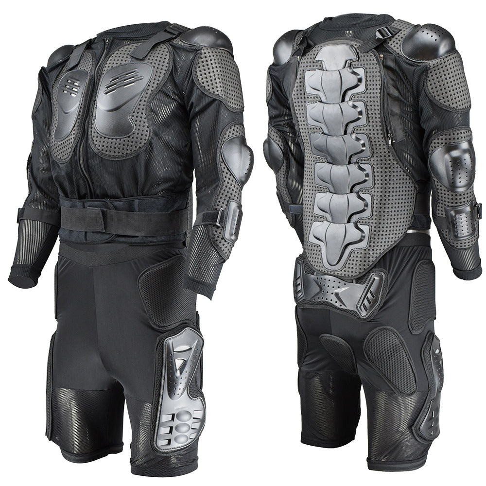 équipement de protection ensemble de pantalons d'armure de course