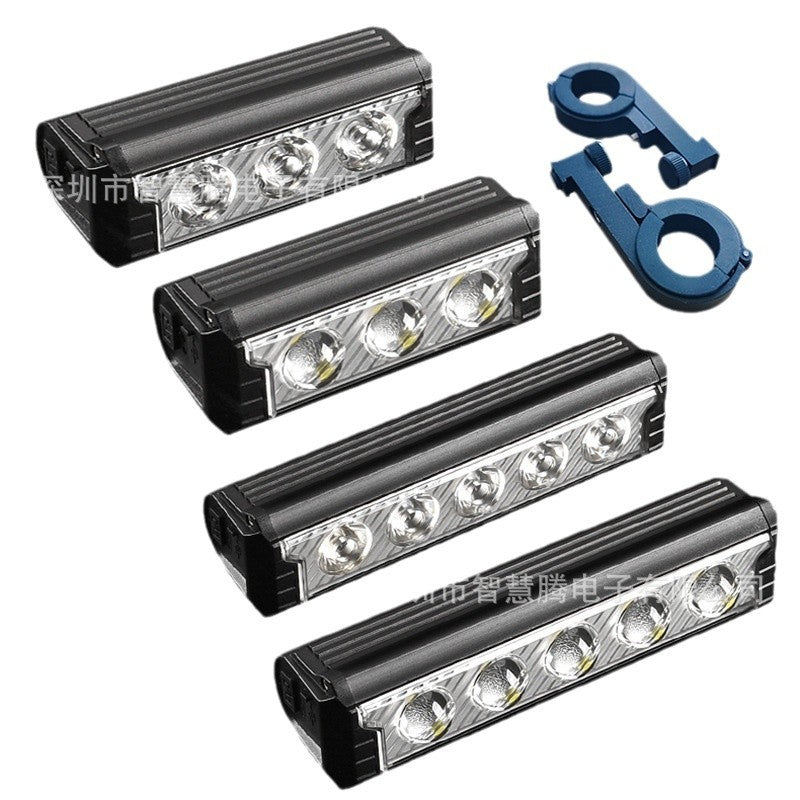 2600 lumens Alliage d'aluminium super brillant, Lumière de vélo