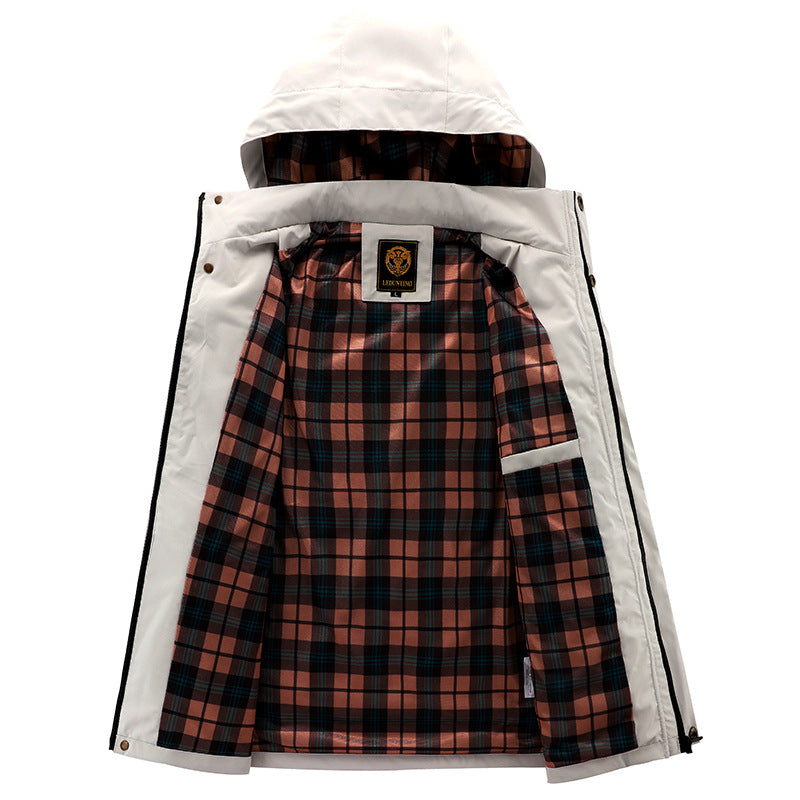 parkas Ă capuchon d'automne et d'hiver,