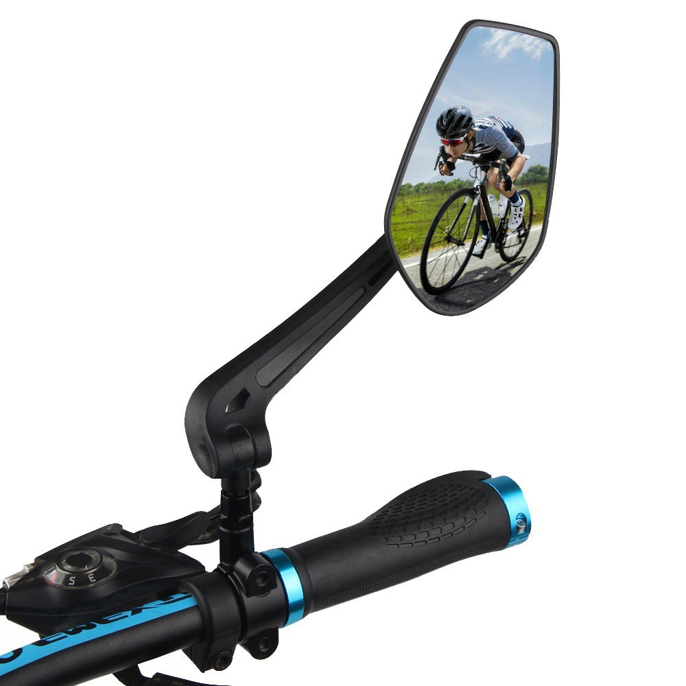 rétroviseur de vélo, rotation à 360 degrés, réflecteur de batterie de moto, miroir en verre haute définition.
