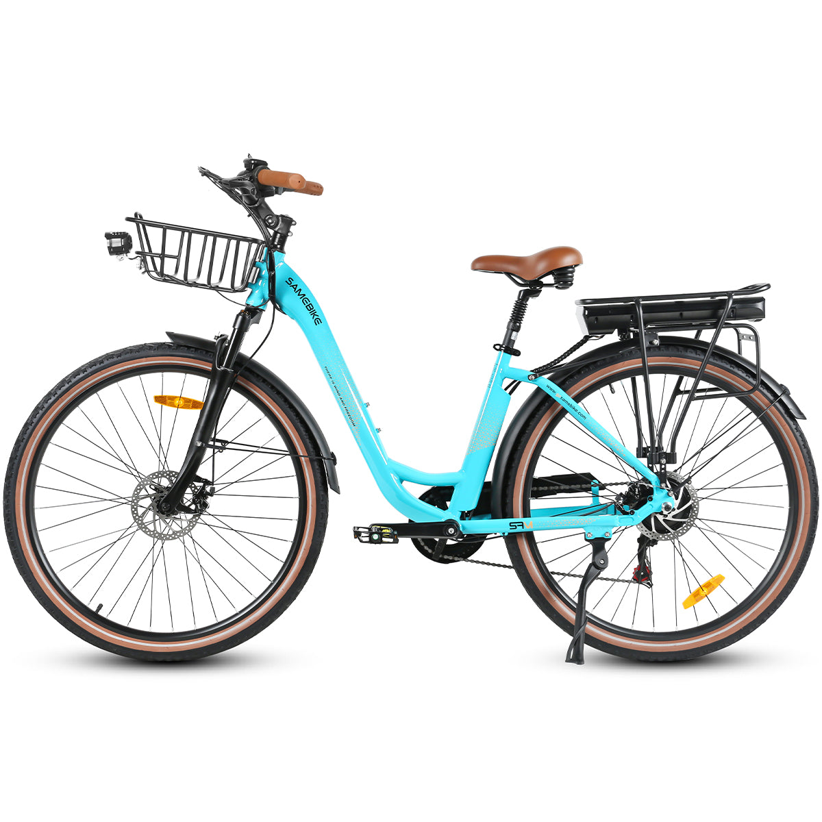 RS A08 Aluminium 500w freins robuste porte baguage vélo électrique