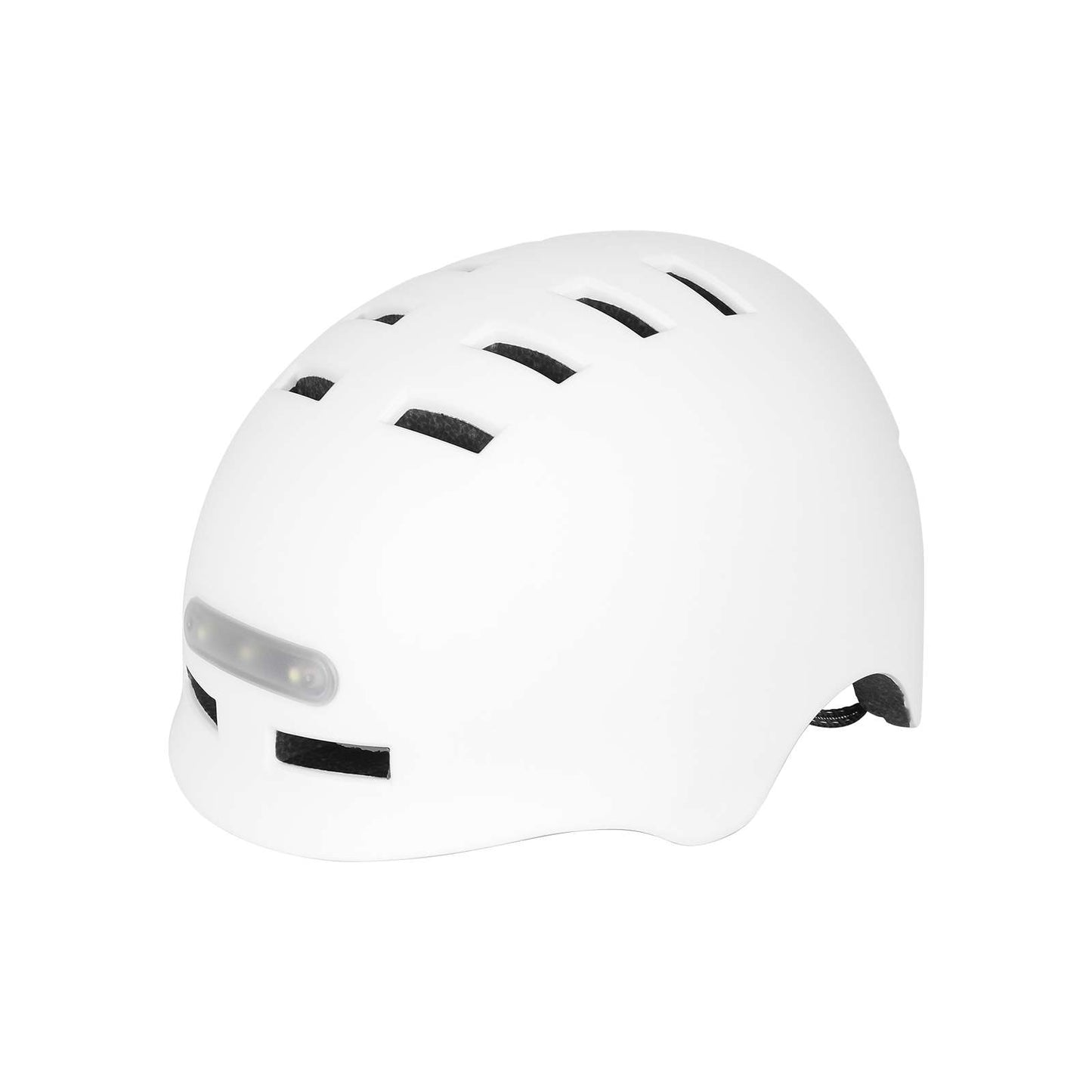 Blanc L size casque avec light