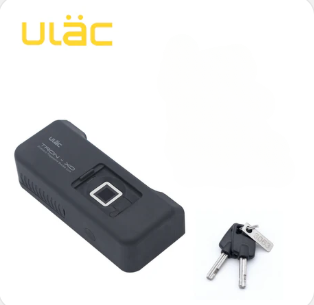 Uni FS1 serrure à empreintes digitales, pour vélo, moto, en forme de U, antivol intelligent, multi-empreintes digitales