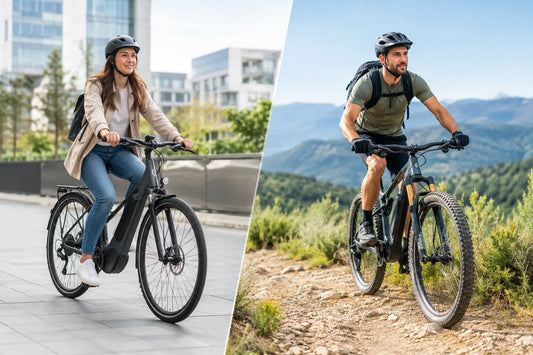 Vélo électrique urbain ou VTT : lequel choisir ?