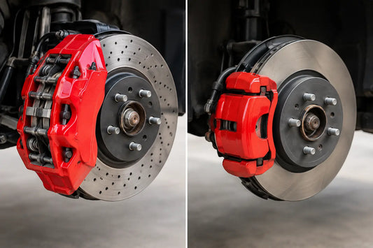 Freins quatre pistons versus deux : le bon choix