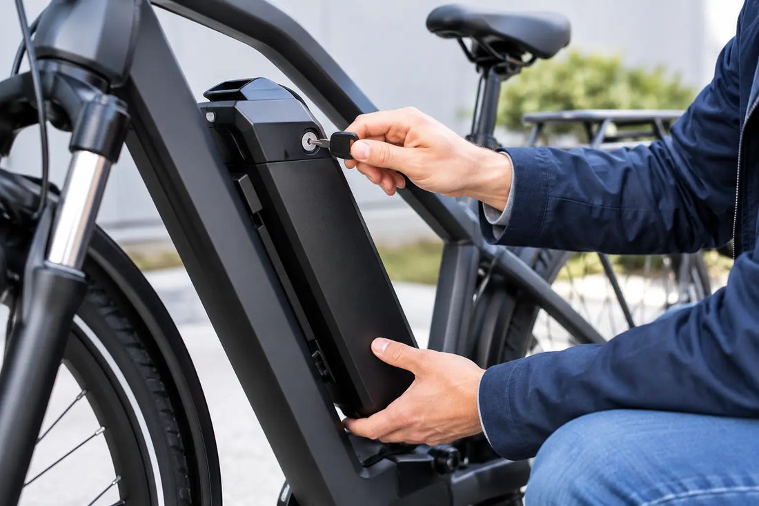 Comment sécuriser une batterie vélo amovible