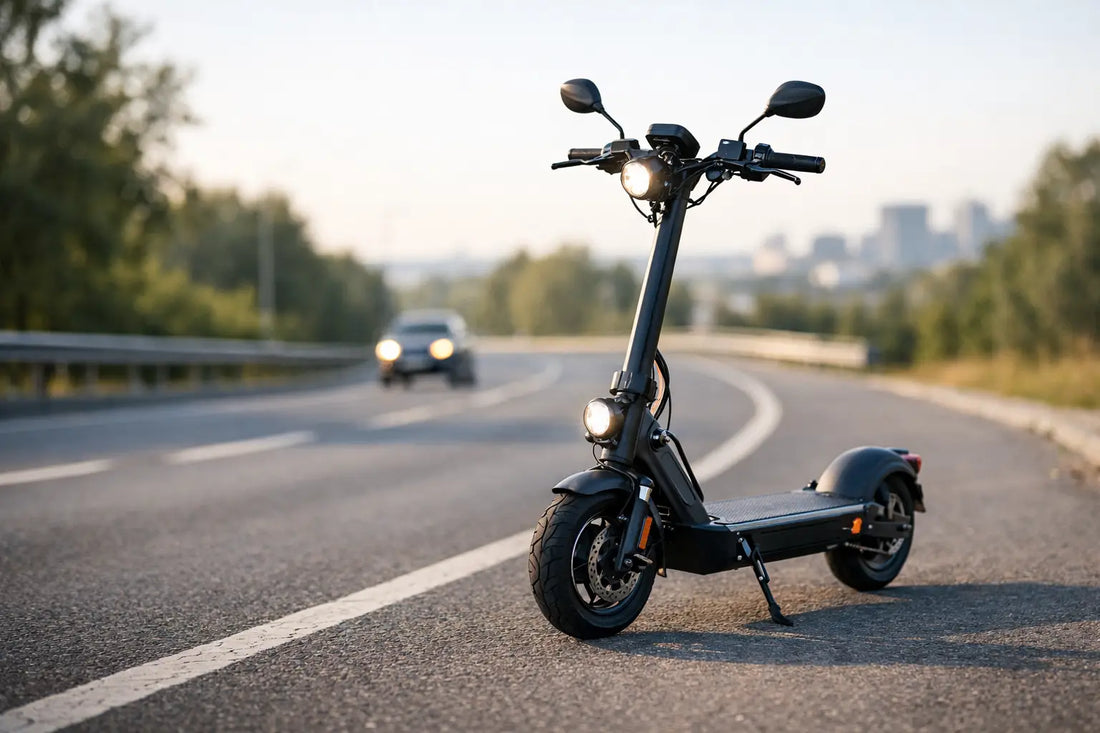 Trottinette électrique homologuée pour route