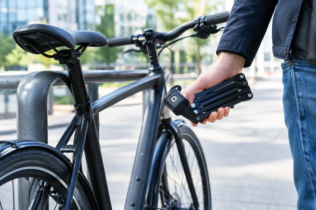 Antivol pliant vélo : lequel choisir en ville ?