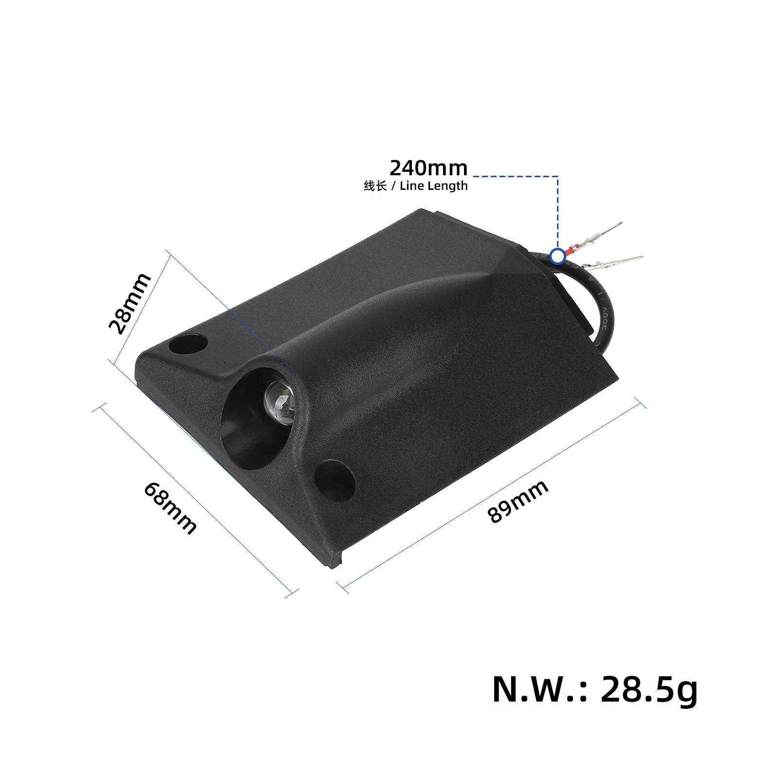 Kukirin G2 Pro avec LED light front right corner