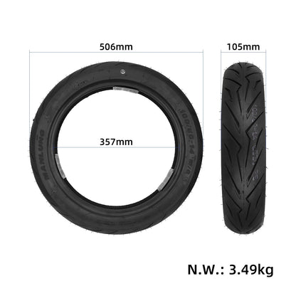 100/80-14 pneu tubeless(TH-530)