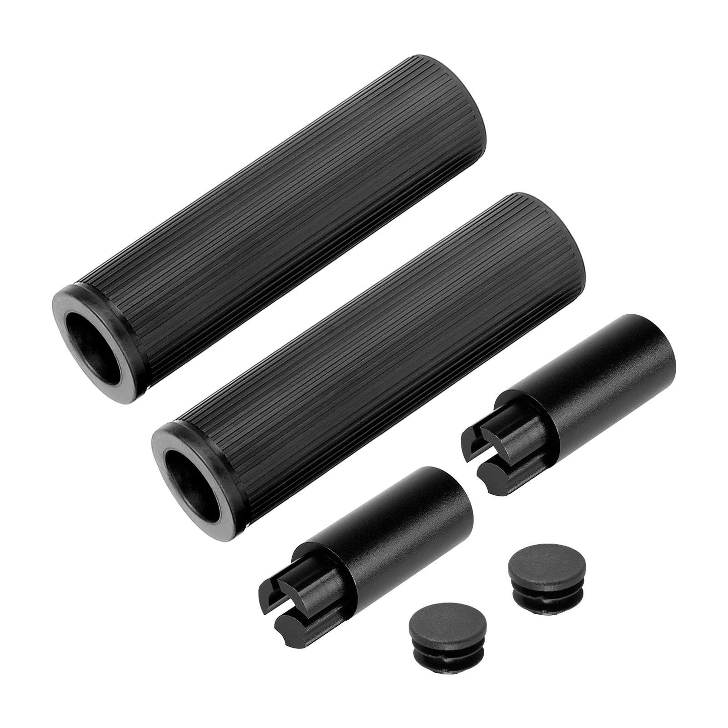 Noir Ulip silicone guidon extender kit sans light pour xiaomi et Ninebot ES series trottinettes