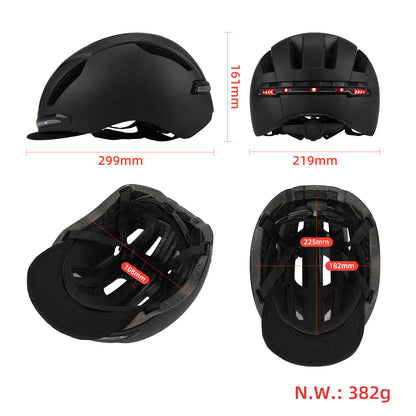 Noir smart casque avec wireless guidon télécommande
