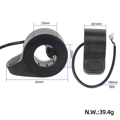 Noir power accélérateur pour compatible xiaomi trottinettes