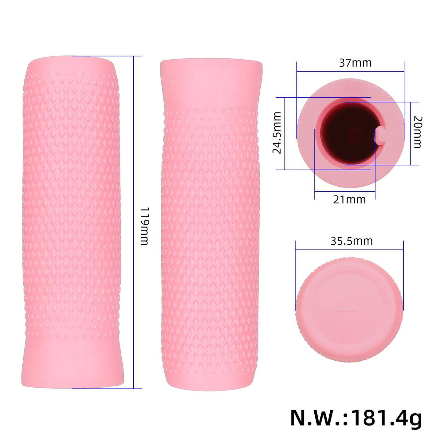 2 pcs rose couvre-poignées pour Ninebot ES1/ES2/ES3/ES4/ES5