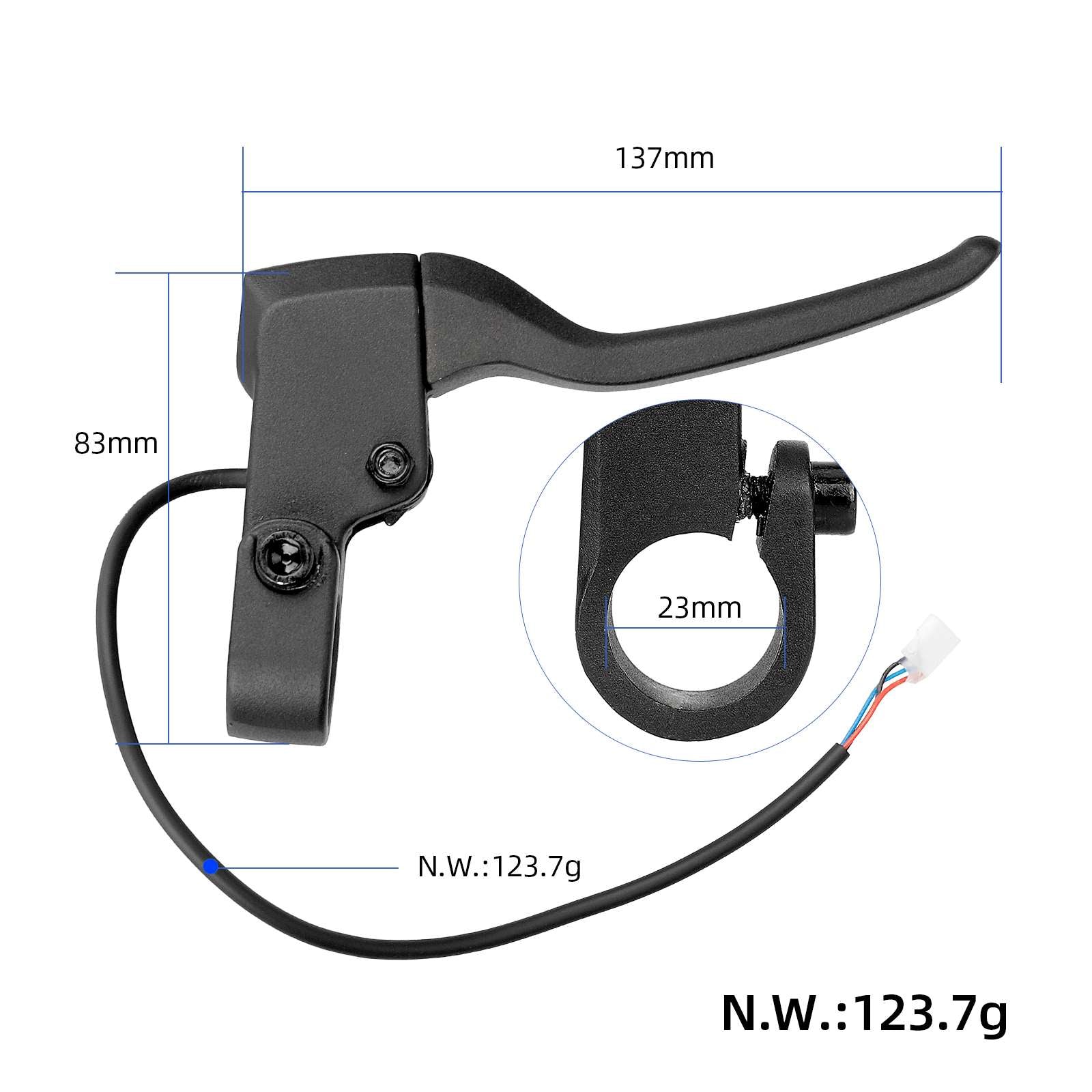 1 lot de brake lever pour NIU Electric trottinette