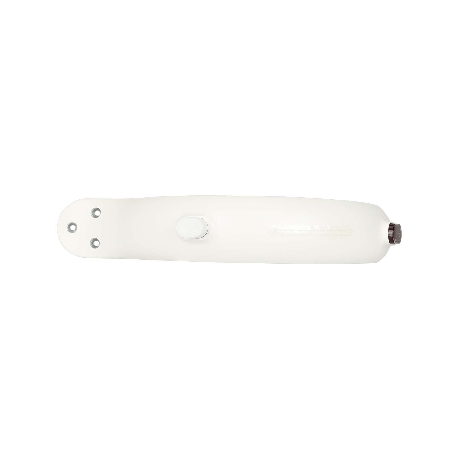 Original blanc garde-boue arrière + light assembiy pour M365 trottinette(International edition)