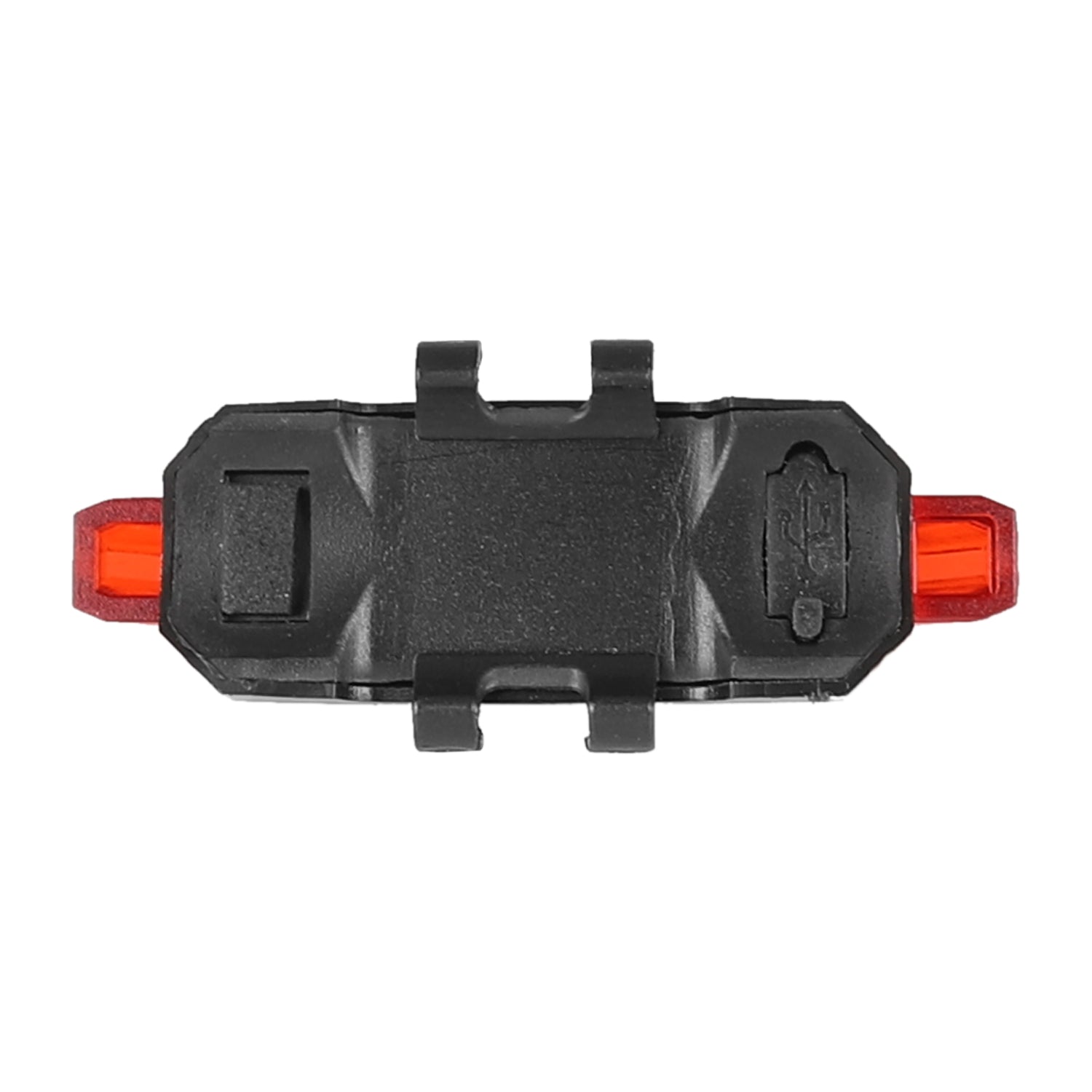 Rouge usb rechargeable warning feu arrière et sidelight pour xiaomi trottinettes