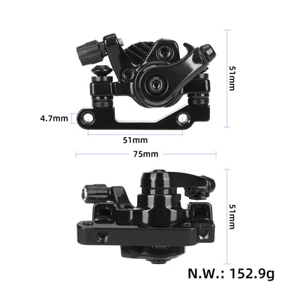 Noir frein à disque pour KuKirin G2 Pro/G2 Max/G3/A1 trottinette