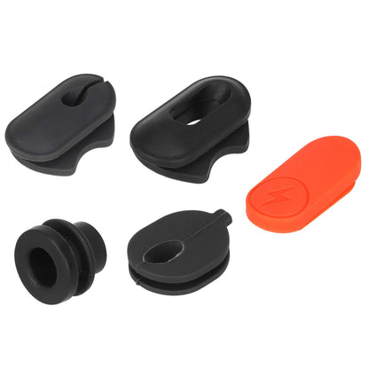 Original noir protection en silicone kit avec harging port waterproof cover pour Xiaomi Elite