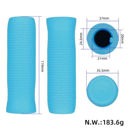 2 pcs bleu couvre-poignées pour Ninebot ES1/ES2/ES3/ES4/ES5