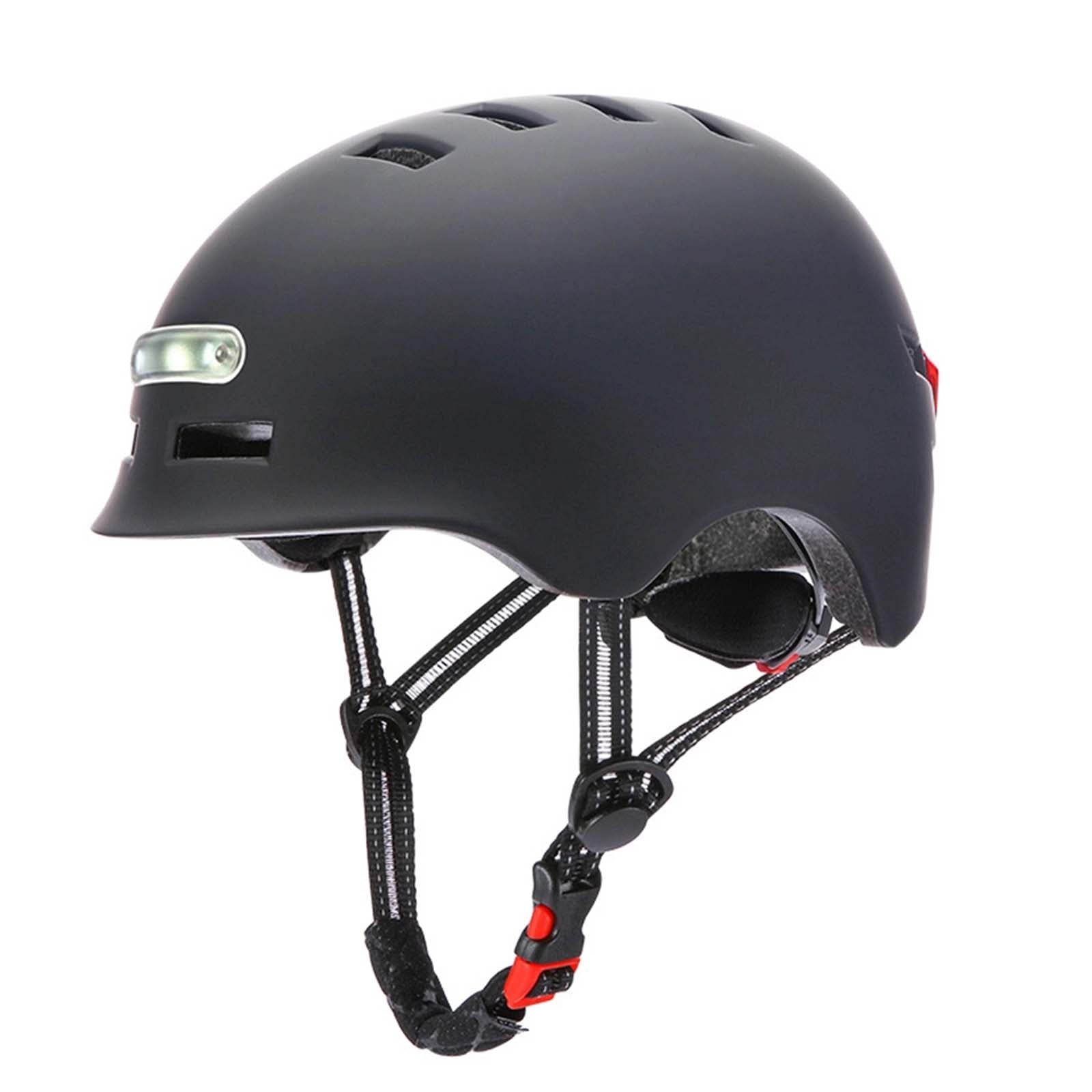 Noir M size casque avec light