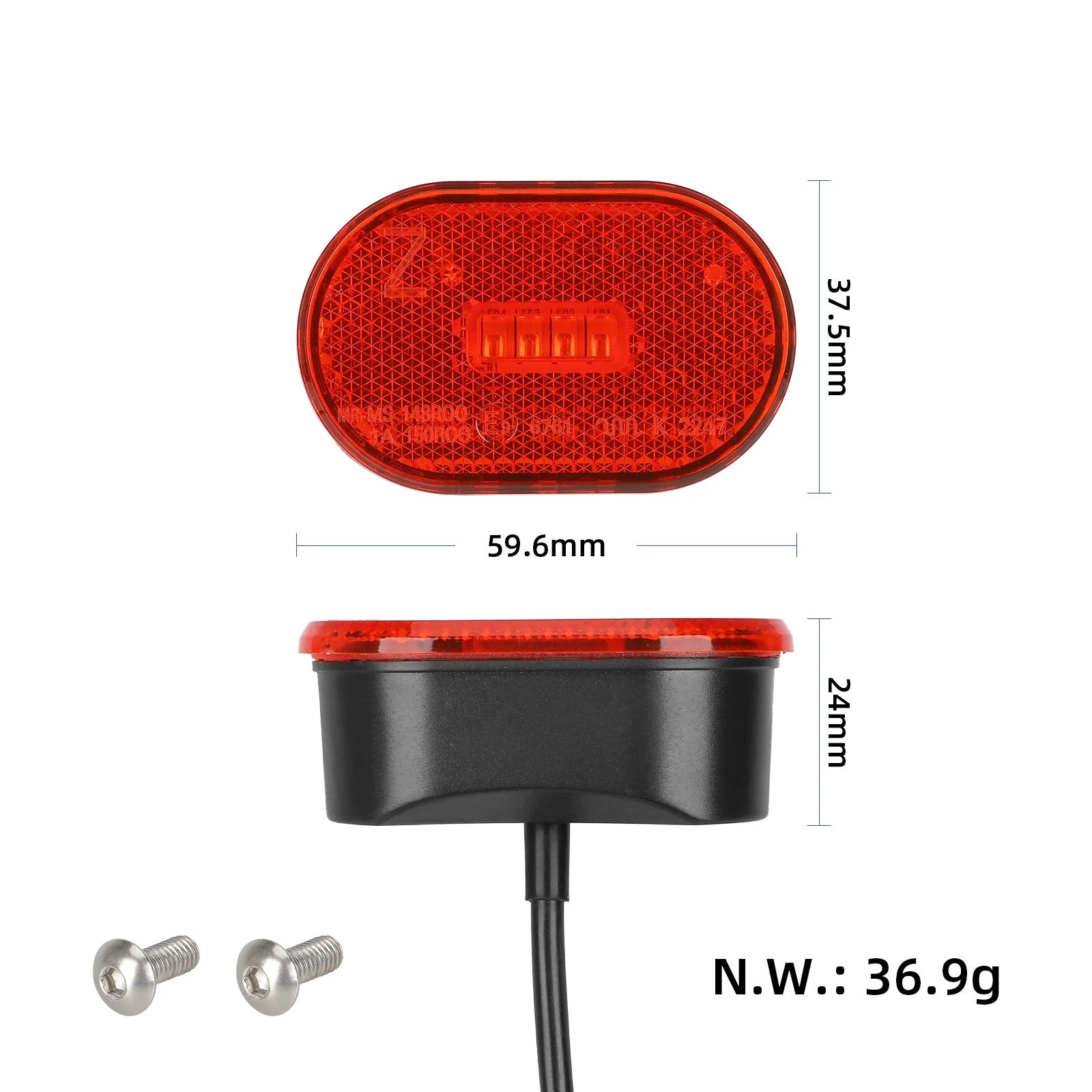 Feu arrière pour Xiaomi 5/5 Pro/5 Max trottinette