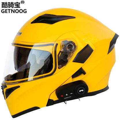 Cool Ride Treasure  Casque Bluetooth Double visière avec FM