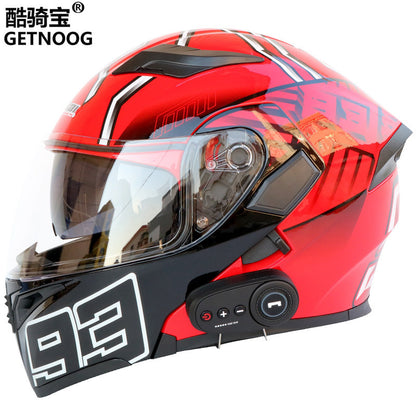 Cool Ride Treasure  Casque Bluetooth Double visière avec FM