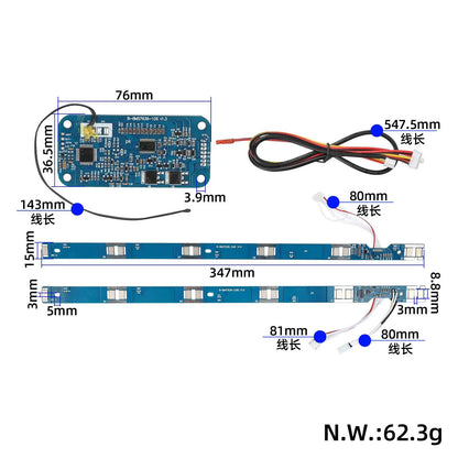 Xiaomi Pro Electric trottinette BMS Board + Side Bar Kit