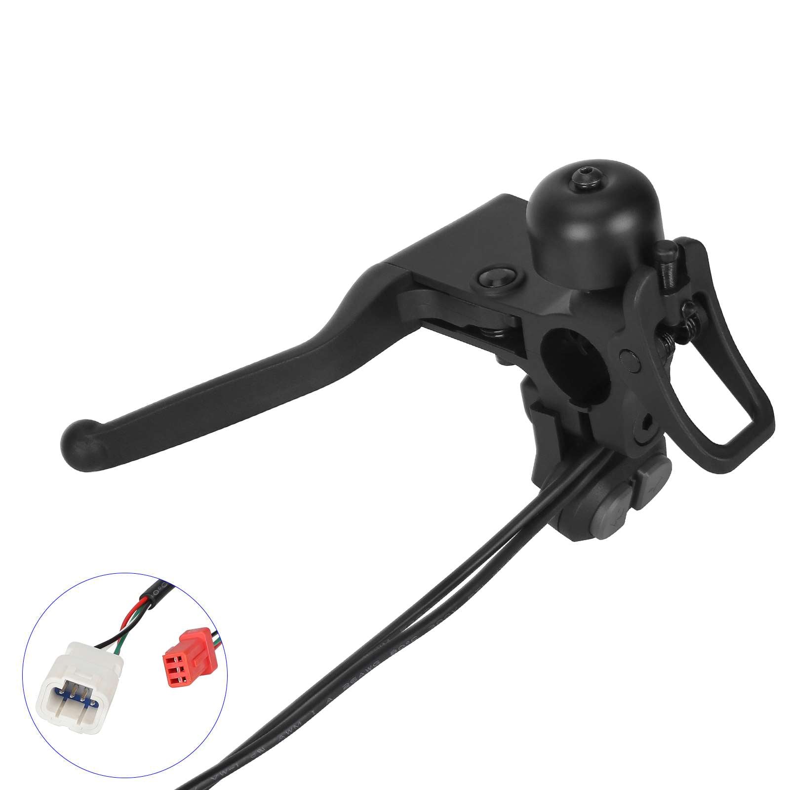 Original left brake lever avec side bell et steering buttons pour Xiaomi Elite trottinette