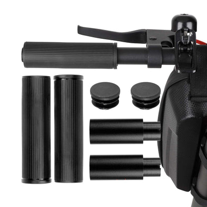 Noir Ulip silicone guidon extender kit sans light pour xiaomi et Ninebot ES series trottinettes