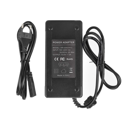 53.5V2A chargeur avec prise EU et fan pour NIU electric trottinette