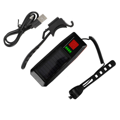 Rouge Solar+USB Double Modes Charging Efficient batterie Life