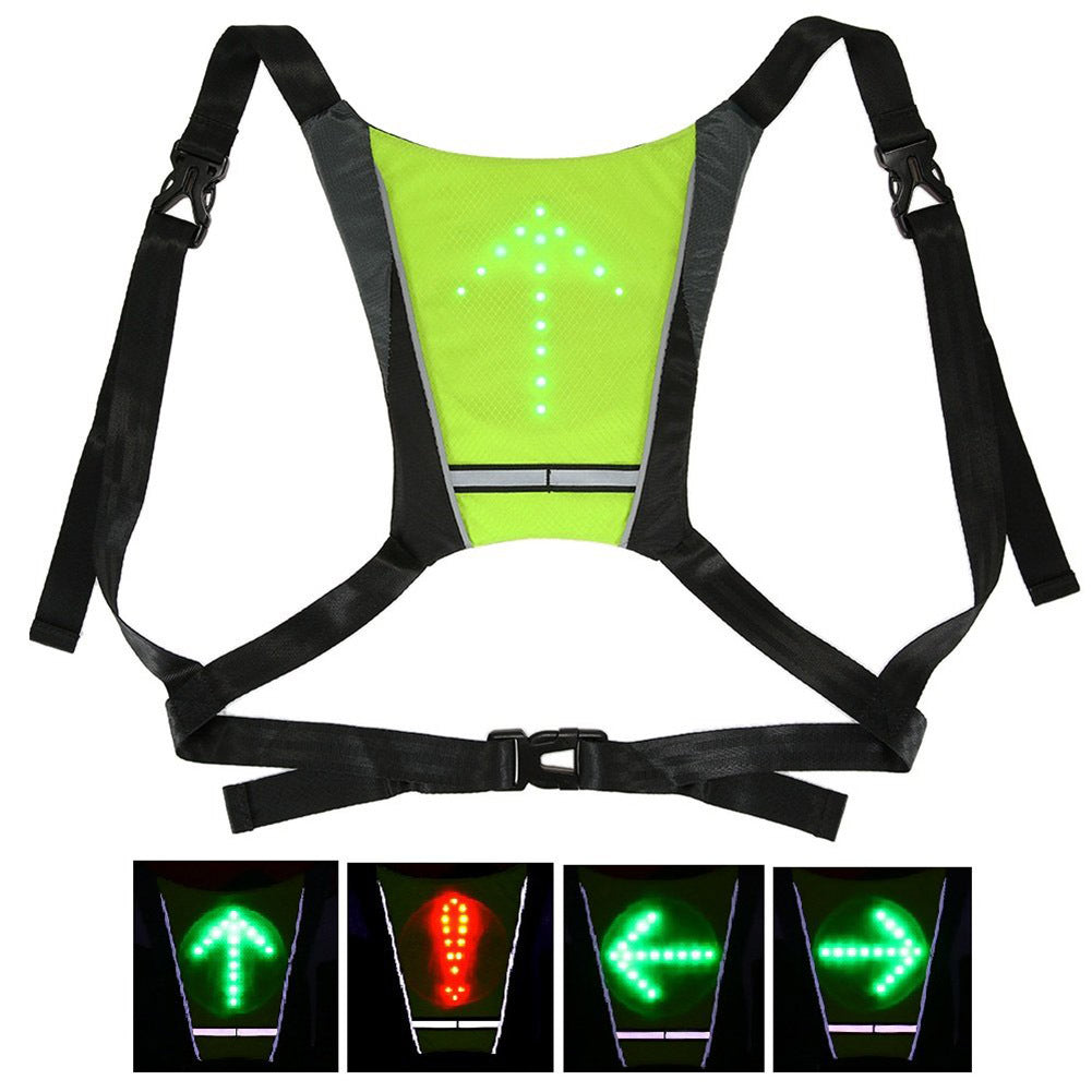 🚴♂️ Gilet de Sécurité LED Intelligent pour Cyclistes