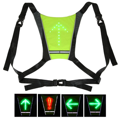 🚴♂️ Gilet de Sécurité LED Intelligent pour Cyclistes