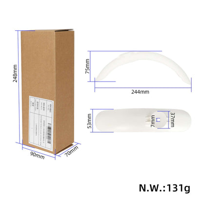 Original blanc garde-boue avant assembiy pour Xiaomi M365/Pro trottinette