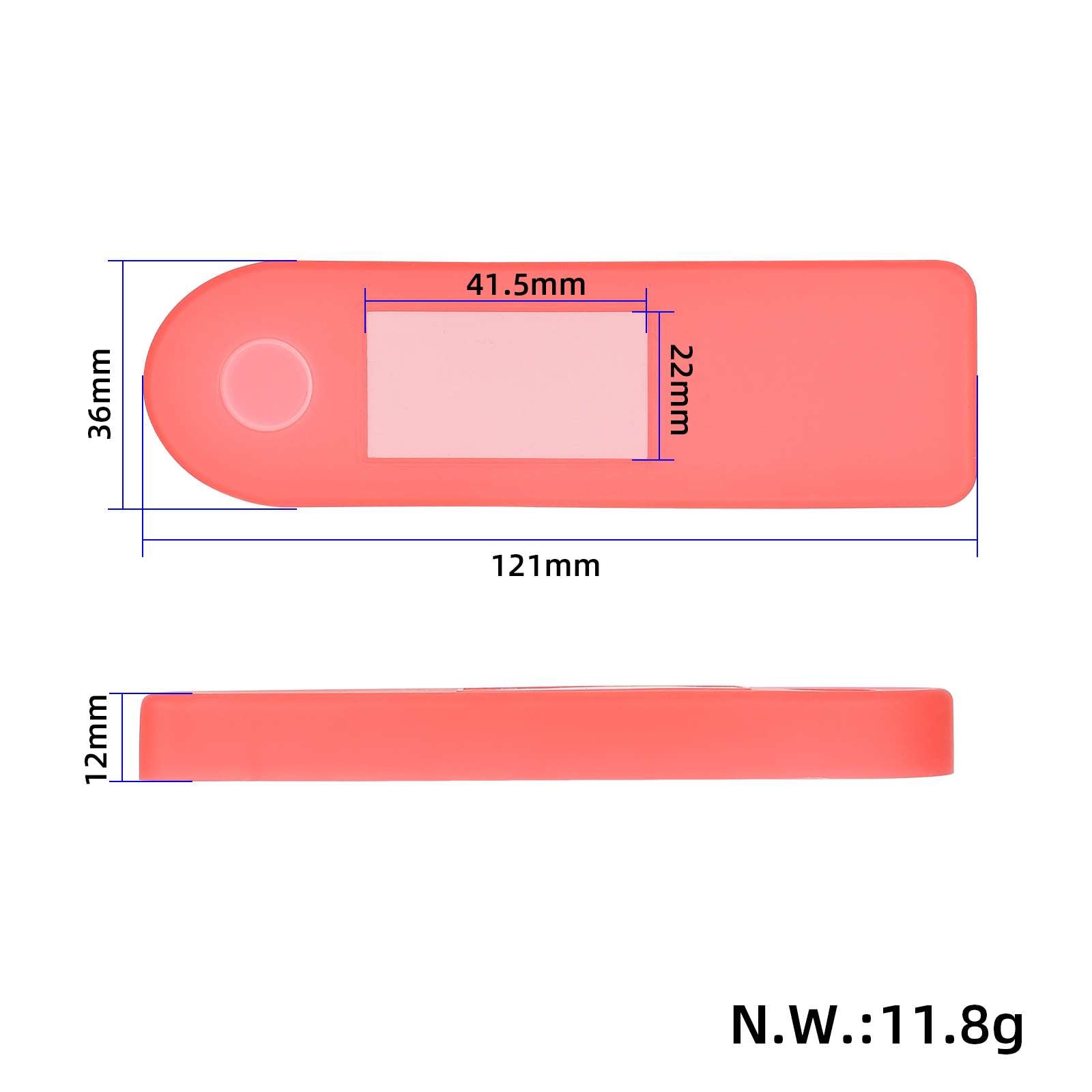 Rouge Xiaomi 4 Switch Panel protection en silicone