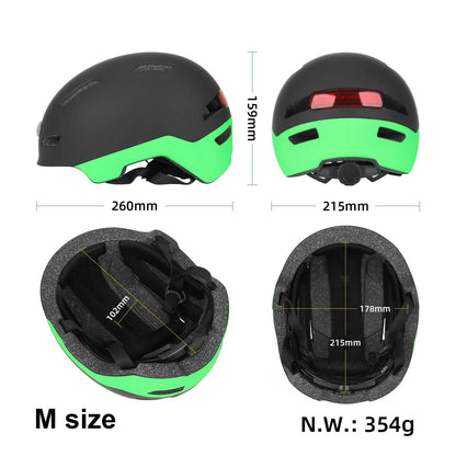 Ulip vert noir M Size U002 Lighted casque