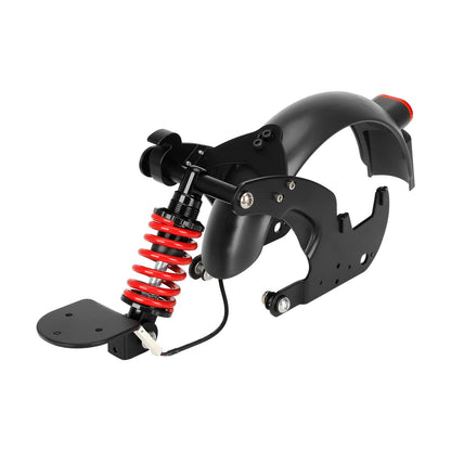Noir et rouge suspension arrière pour Xiaomi Electric trottinette 4 Pro