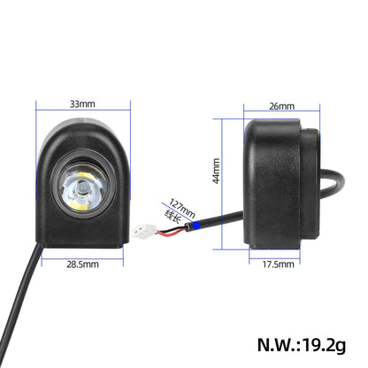 Feu avant pour compatible Xiaomi trottinettes